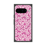 Premium Square Case with Pixelsnap［ Karakusa Pattern - Pink ］