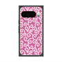Premium Square Case with Pixelsnap［ Karakusa Pattern - Pink ］