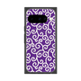 Premium Square Case with Pixelsnap［ Karakusa Pattern - Purple ］