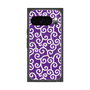 Premium Square Case with Pixelsnap［ Karakusa Pattern - Purple ］