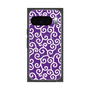 Premium Square Case with Pixelsnap［ Karakusa Pattern - Purple ］