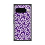 Premium Square Case with Pixelsnap［ Karakusa Pattern - Purple ］