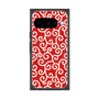 Premium Square Case with Pixelsnap［ Karakusa Pattern - Red ］