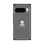 Premium Square Case with Pixelsnap［ Skull - Gray ］