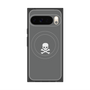 Premium Square Case with Pixelsnap［ Skull - Gray ］