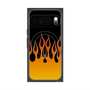 Premium Square Case with Pixelsnap［ Flame - Orange ］
