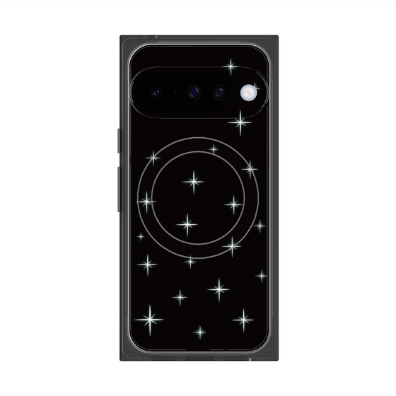 Premium Square Case with Pixelsnap［ Glitter - Black ］