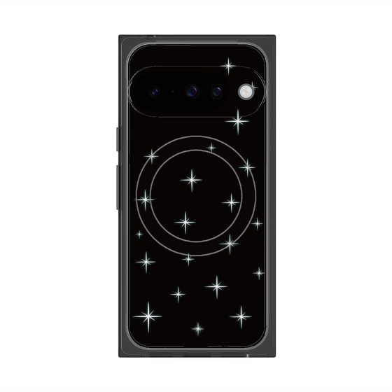 Premium Square Case with Pixelsnap［ Glitter - Black ］