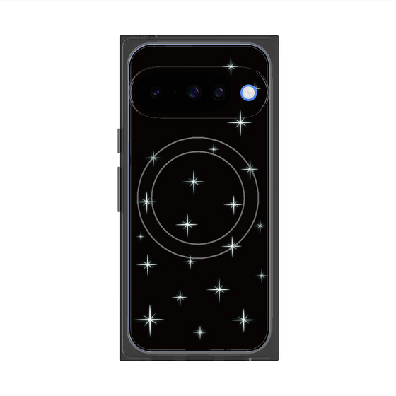 Premium Square Case with Pixelsnap［ Glitter - Black ］