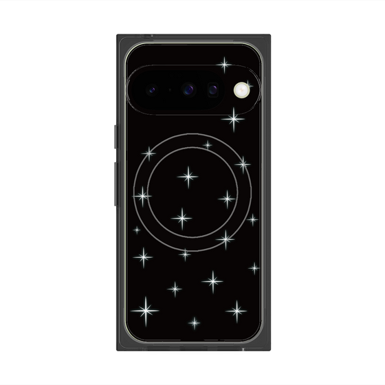 Premium Square Case with Pixelsnap［ Glitter - Black ］