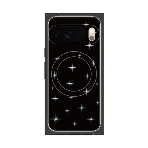 Premium Square Case with Pixelsnap［ Glitter - Black ］