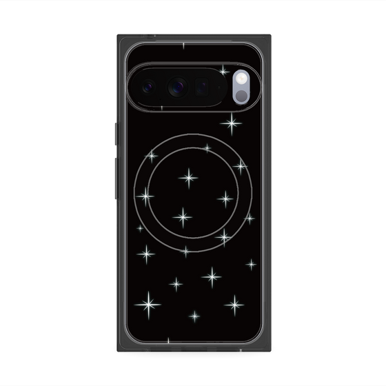 Premium Square Case with Pixelsnap［ Glitter - Black ］