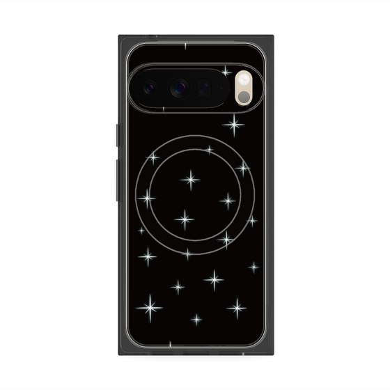 Premium Square Case with Pixelsnap［ Glitter - Black ］