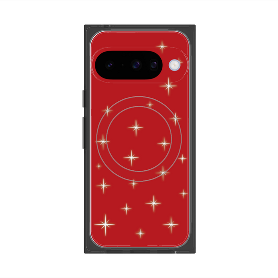 Premium Square Case with Pixelsnap［ Glitter - Red ］