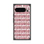 Premium Square Case with Pixelsnap［ Nordic - Red ］
