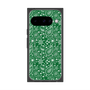 Premium Square Case with Pixelsnap［ Paisley - Green ］