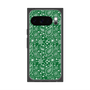 Premium Square Case with Pixelsnap［ Paisley - Green ］