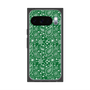 Premium Square Case with Pixelsnap［ Paisley - Green ］