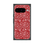 Premium Square Case with Pixelsnap［ Paisley - Red ］