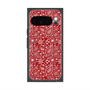 Premium Square Case with Pixelsnap［ Paisley - Red ］