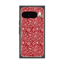 Premium Square Case with Pixelsnap［ Paisley - Red ］