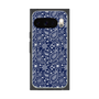 Premium Square Case with Pixelsnap［ Paisley - Blue ］