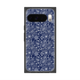 Premium Square Case with Pixelsnap［ Paisley - Blue ］