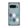 Premium Square Case with Pixelsnap［ Nordic Argyle - Blue ］