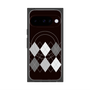 Premium Square Case with Pixelsnap［ Nordic Argyle - Black ］