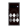 Premium Square Case with Pixelsnap［ Nordic Argyle - Black ］