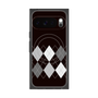 Premium Square Case with Pixelsnap［ Nordic Argyle - Black ］