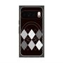 Premium Square Case with Pixelsnap［ Nordic Argyle - Black ］