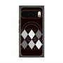 Premium Square Case with Pixelsnap［ Nordic Argyle - Black ］