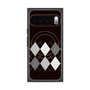 Premium Square Case with Pixelsnap［ Nordic Argyle - Black ］