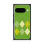 Premium Square Case with Pixelsnap［ Nordic Argyle - Green ］