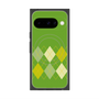 Premium Square Case with Pixelsnap［ Nordic Argyle - Green ］