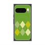 Premium Square Case with Pixelsnap［ Nordic Argyle - Green ］