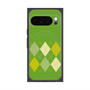 Premium Square Case with Pixelsnap［ Nordic Argyle - Green ］