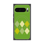 Premium Square Case with Pixelsnap［ Nordic Argyle - Green ］