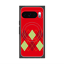 Premium Square Case with Pixelsnap［ Nordic Argyle - Red ］