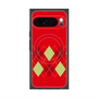 Premium Square Case with Pixelsnap［ Nordic Argyle - Red ］
