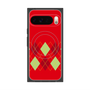 Premium Square Case with Pixelsnap［ Nordic Argyle - Red ］