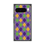 Premium Square Case with Pixelsnap［ Argyle - Purple ］