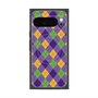 Premium Square Case with Pixelsnap［ Argyle - Purple ］