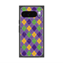Premium Square Case with Pixelsnap［ Argyle - Purple ］
