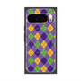 Premium Square Case with Pixelsnap［ Argyle - Purple ］