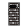 Premium Square Case with Pixelsnap［ Argyle - Black ］