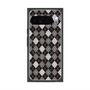 Premium Square Case with Pixelsnap［ Argyle - Black ］