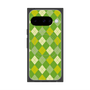 Premium Square Case with Pixelsnap［ Argyle - Green ］