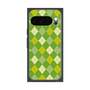 Premium Square Case with Pixelsnap［ Argyle - Green ］